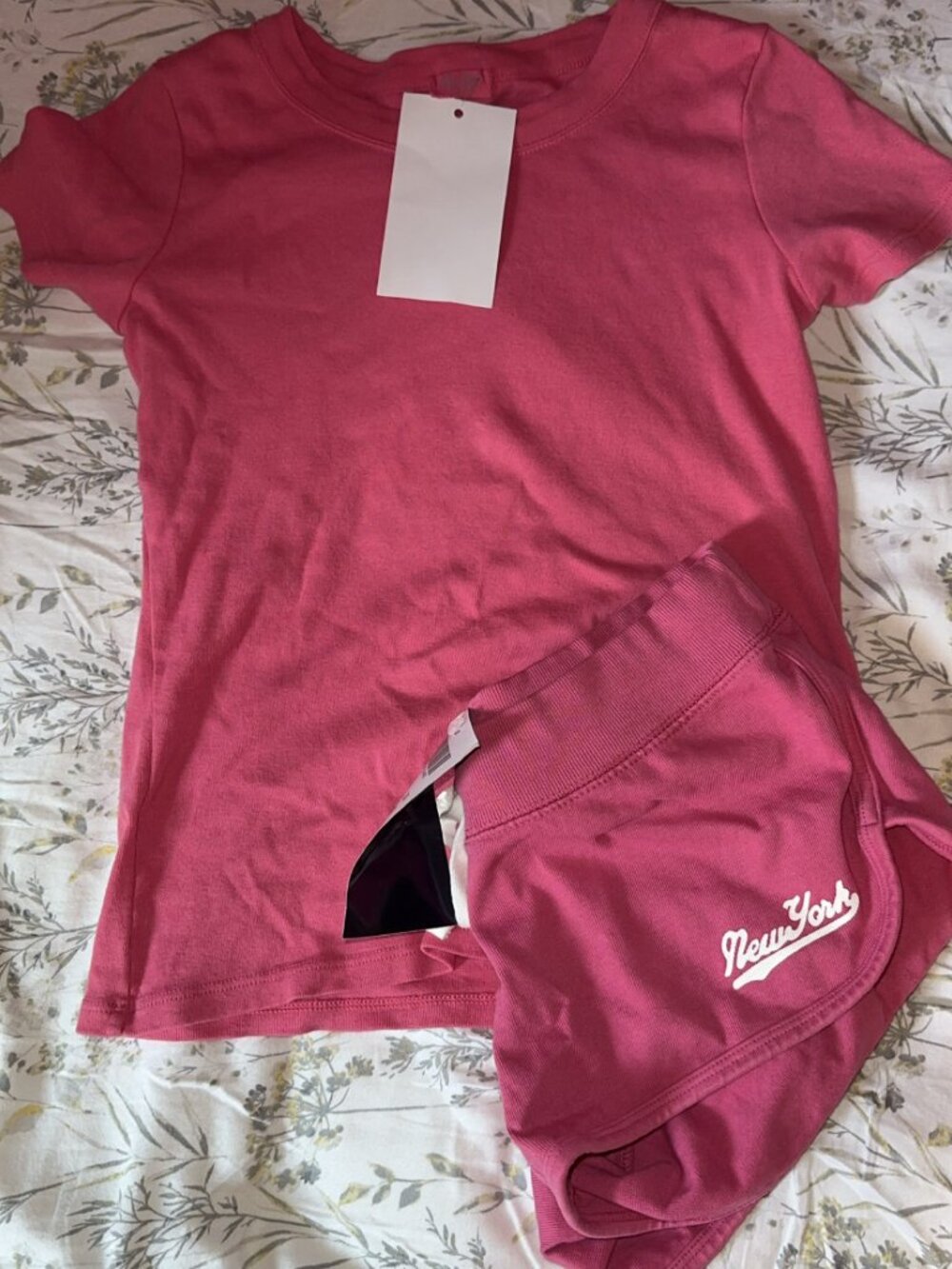 NWT BRANDY MELVILLE PINK SET